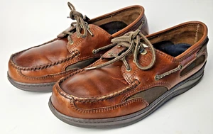 Sebago Clovehitch Men's Walnut Brown Casual Leather Loafers Size 11M - Picture 1 of 7