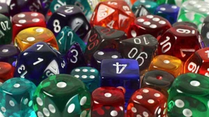 Chessex Translucent Dice Set - Clear & Vibrant Polyhedral Dice | Multiple Colors - Picture 1 of 10