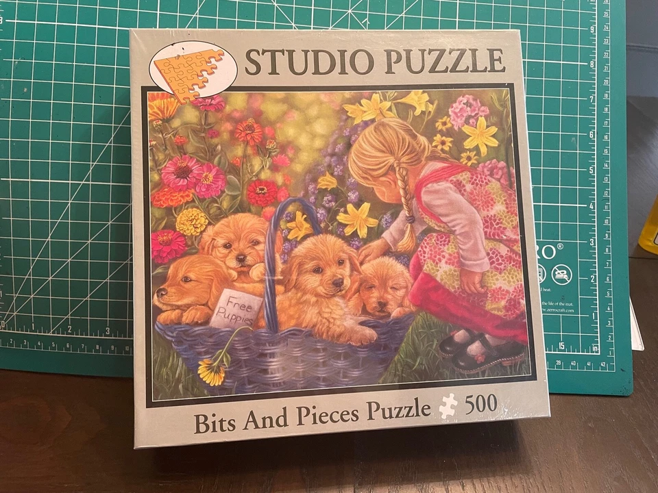 New Bits And Pieces Basket Full of Love 500 Piece Puzzle Tricia Reilly-Matthews - Image 1 of 1