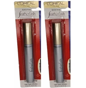 2x L'Oreal Feather Lash Soft Sweeping Mascara * Noir / Black * New - Picture 1 of 1