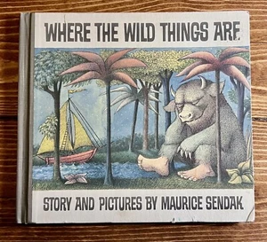 Where the Wild Things Are Vintage Book. M Sendak 1963 25th Anniversary Edition - Picture 1 of 13