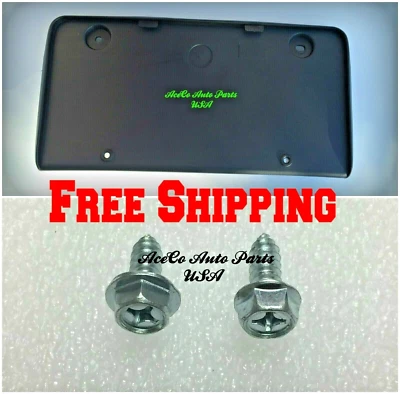 FRONT BUMPER LICENSE PLATE TAG HOLDER BRACKET for 06-13 2006-2013 CHEVY IMPALA Foto 1 de 4