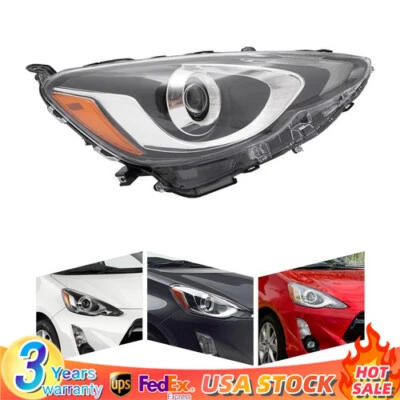 Headlight For 2015-2017 Toyota Prius C Passenger Right Side Halogen Headlamp RH - Image 1 of 4