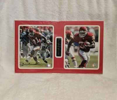 Collage de fotos del sacerdote Holmes Kansas City Chiefs NFL con placa de nombre tamaño 12x20 #10 Foto 1 de 4