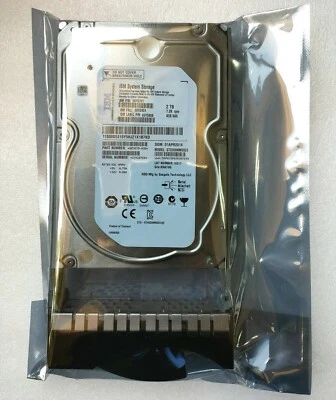 IBM 00Y2471 00Y2424 00Y5715 2TB 7.2K SAS 3.5'' 6Gbs V3700 Hard Drive HDD - Image 1 of 4