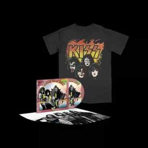 KISS Hotter Than Hell 50th Anniversary Deluxe Picture Disc Limited + XL Tee - Imagen 1 de 3