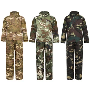 Kids Suits Pants Set Fight Outfit Soldier Game Top Playwear Amry Cosplay Boys - Picture 1 of 32