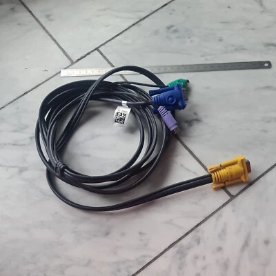 ATEN 2L-5202P KVM-Kabel VGA PS/2, schwarz, 1,8 m - Bild 1 von 3