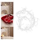 Beaded Christmas Garland Scene Props 6.5ft for Fireplace Mantel Home Holiday