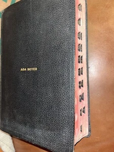 Dickson New Analytical Indexed Bible Vintage 1931 Edition Black Leather Gorgeous - Picture 1 of 12