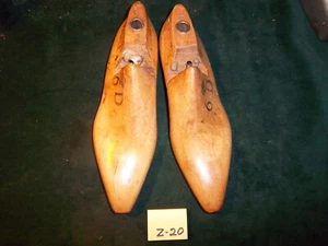 Pair Vintage 1936 Wood Size 6 D Triple A GEBL Shoe Factory Last~#Z-20 - Picture 1 of 5