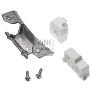 Tumble Dryer Door Hinge Kit White Knight CL3 CL4 CL5 CL6 CL7 421309225361 - Picture 1 of 6