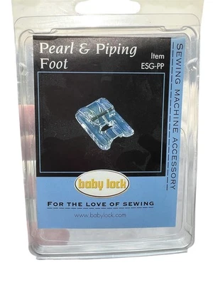 婴儿锁珍珠和管脚物品 ESG-PP,全新 — 第 1/2 张图片