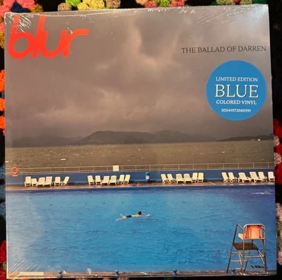 Blur - The Ballad Of Darren [Indie-Exclusive Blue Vinyl] NEW Sealed Vinyl - Image 1 of 4