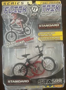 STA500 Flick Trix Series 1 Standard Black Finger Bike - Bild 1 von 4