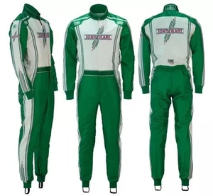 TRAJE DE CARRERAS GO KART CIK FIA NIVEL 2 APROBADO, TOTALMENTE PERSONALIZADO PARA VERANO E INVIERNO - Imagen 1 de 6