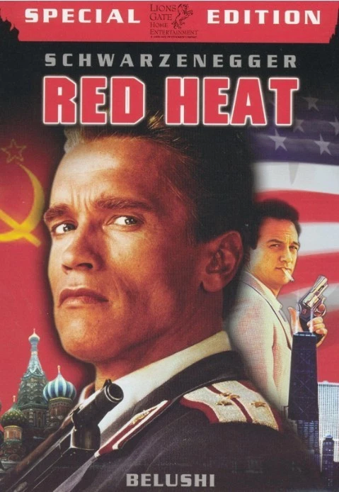 ~* Red Heat ~*~ DVD ~ 1988 ~ Arnold Schwarzenegger ~ John Belushi *~ - Image 1 of 1