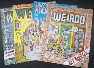 WEIRDO MAGAZINE 1st Print Bundle  (#9-12) R.Crumb - Last Gasp 1983-84 ADULT - Picture 1 of 24