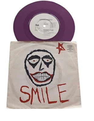 Smashing Pumpkins Disarm UK45 Purple Vinyl HUT Recordings 43 & Hype Sticker - Image 1 of 2