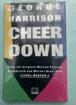 George Harrison Cheer Down Cassette Single Brand New & Sealed! (1989) WB - Image 1 of 4