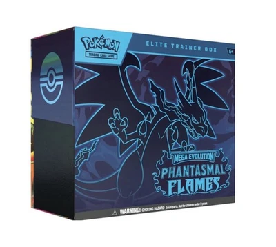 Pokemon Phantasmal Flames ETB Mega Evolution Elite Trainer Box ENG NEW IN HAND - Bild 1 von 2