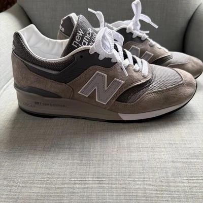 New Balance Men's Made In The USA 997 Core Grey Size 9 - Image 1 of 4