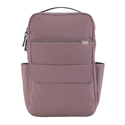 Mauve Lightweight Backpack Diaper Bag with 11 Pockets Changing Pad 1.1 lbs - Image 1 of 4