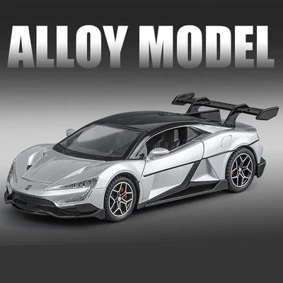 1/32 BYD Yangwang U9 Alloy Sports Car Model Diecasts Metal Sound Light Toys Gift - Image 1 of 4