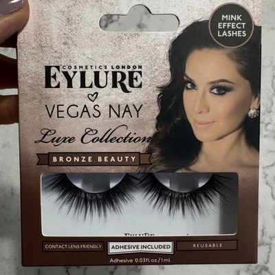 Eylure Vegas Nay Luxe Collection Bronze Beauty Mink Effect Lashes - Image 1 of 4