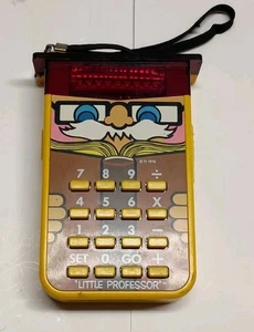 Vintage 1976 “LITTLE PROFESSOR” Calculator Math Game Texas Instruments Works USA - Picture 1 of 3