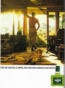 Paper advertising - advertising paper - Eau de Savane - Picture 1 of 1
