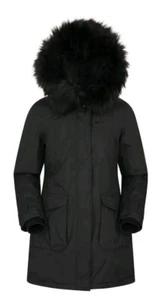 Mountain Warehouse Aurora Womens Down Padded Waterproof Jacket UK 8 Parka Coat - Picture 1 of 7