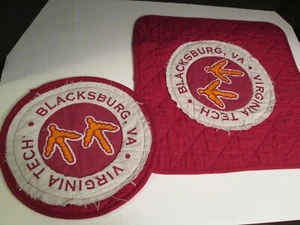 Virginia Tech Blacksburg, VA Place Mats, Set of 2, New - Bild 1 von 3