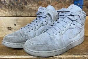 Nike Air Jordan 1 Retro High Suede 332550-031 Men’s 8.5 US 42 EU Wolf Gray - Picture 1 of 9