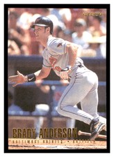 1996 Fleer #2 BRADY ANDERSON Baltimore Orioles ~D9PP