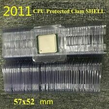Lot of 5 New LGA 2011 CPU Case Clam Shell for Intel Xeon & Core i7 Processors