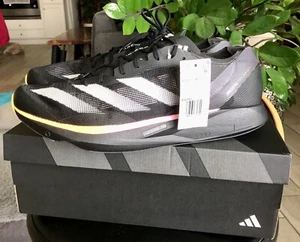 NEW Adidas Mens Size 14.5 Adizero Takumi Sen 10 Low Running Shoe Black ID2793 - Picture 1 of 9