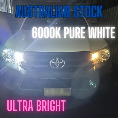 2x LED Front Parker Light for Toyota Hilux WorkMate SR N80 2016-2023 - image 1 of 3
