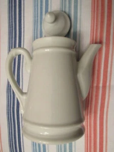 VINTAGE LAMALLE N.Y. CITY ANCIEN SERVICE A CAFE ART DECO BLANC - MADE IN FRANCE - Picture 1 of 6