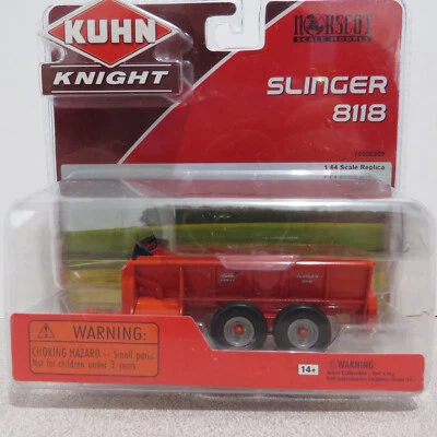 Norscot Kuhn Knight 8118 ProTwin Slinger Spreader 1/64 KK-57002-P - Image 1 of 4