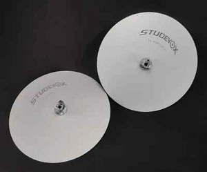 1 par de placas de cinta de panqueques plateadas de 10,5""/269 mm para grabadora de rollo a rollo - Imagen 1 de 6