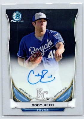 2014 Bowman Chrome - Prospect Autographs Cody Reed #BCAP-CR Auto - Image 1 of 2