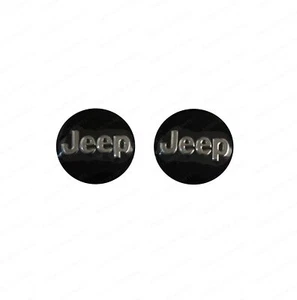 1-LOGO JEEP EMBLEMA PEGATINA PARA MANDO LLAVE 14MM - Imagen 1 de 1