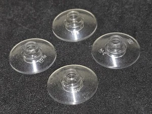 Lego Dish Inverted 2x2 [4740] Trans Clear x4 - Imagen 1 de 7
