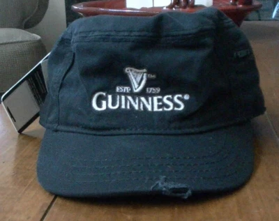 Chapéu cadete estilo militar Guinness - Imagem 1 de 4