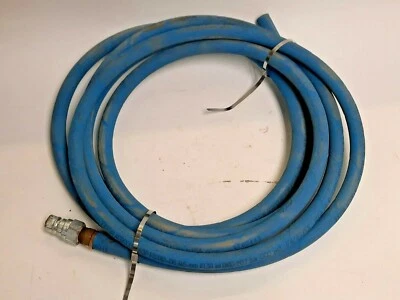 EATON AREOQUIP 14.34' HYDR BLUE HOSE WITH EST 3/8" EATON TUBE SLEEVE FC33206 - Image 1 of 4