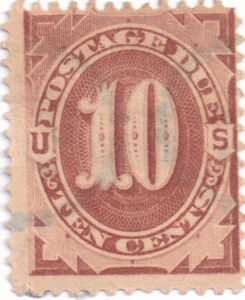 1879 Stati Uniti d' America segnatasse Catalogo Unificato n 5 us 60,00€(USA356) - Foto 1 di 1