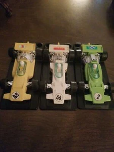 3 Funmate Racers Formula One Lot Vintage Race Cars - Picture 1 of 3