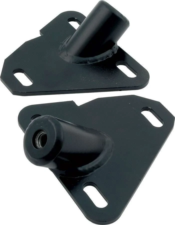 Allstar 38082 Motor Mount Bolt-On Steel Black Powder Coat Pair - Image 1 of 1
