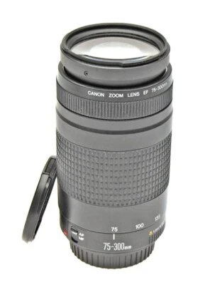 Canon Zoom EF 75-300mm f/4.0-5.6 II Lens For Rebel DSLR  - Image 1 of 2